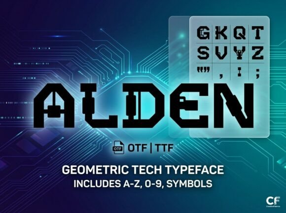 Alden: The All-Caps Display Font for High-Impact Design