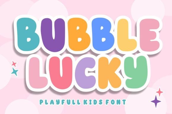 Bubble Lucky: A Playful Font for Joyful Designs