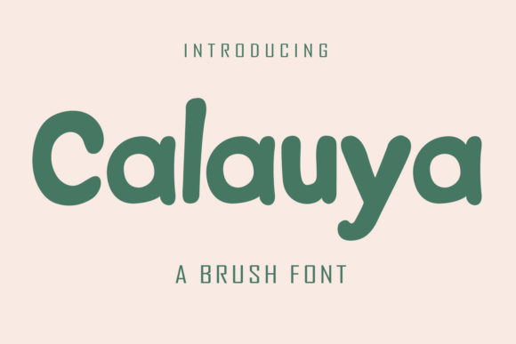 Discover Calauya: A Font for Creative Designers