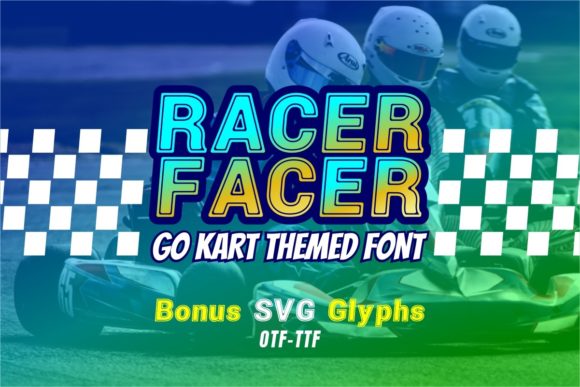Racer Facer: The Ultimate Racing-Themed Font for Dynamic Designs