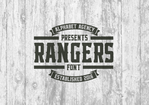 Rangers: A Bold Typeface for Impactful Design