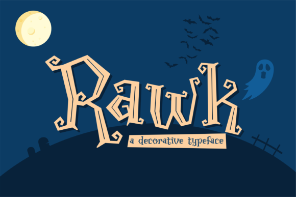 Rawk: The Cool Display Font for Creative Projects