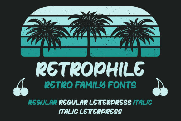 Retrophile: Vintage Display Font for Urban Design