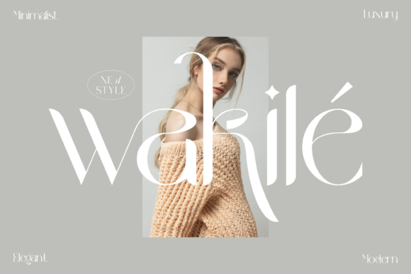 Wakile: A Beautifully Crafted Display Typeface