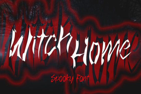 Witch Home: A Bold Display Font for Edgy Designs